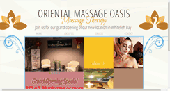 Desktop Screenshot of orientalmassageoasis.com